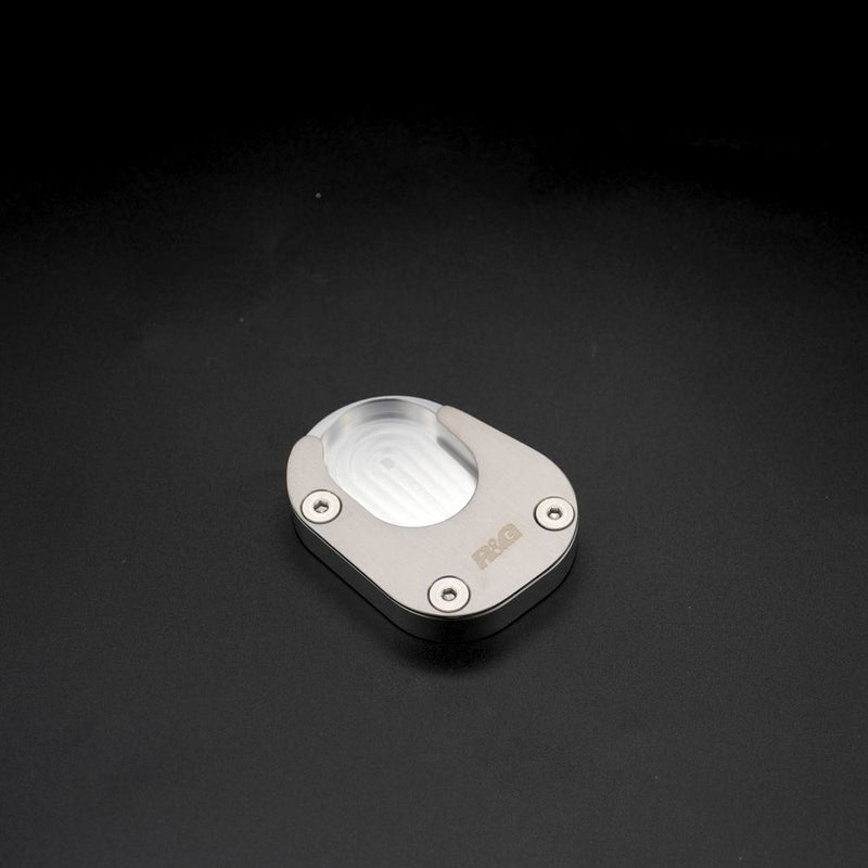 Load image into Gallery viewer, R&G Racing Silver Kickstand Shoe For 2018-2024 BMW F700GS