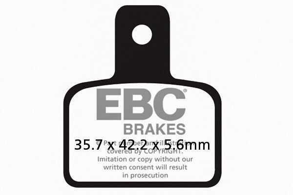 Load image into Gallery viewer, EBC 1 Pair Performance X-Series Carbon Brake Pads MPN FA495X