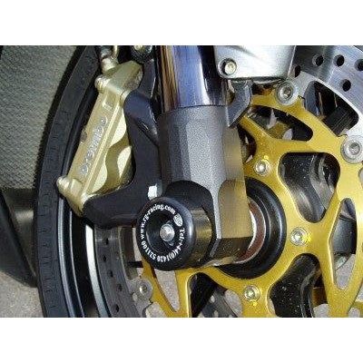 Load image into Gallery viewer, R&G Racing Black Fork Protectors For 2014-2015 BMW K1300GT