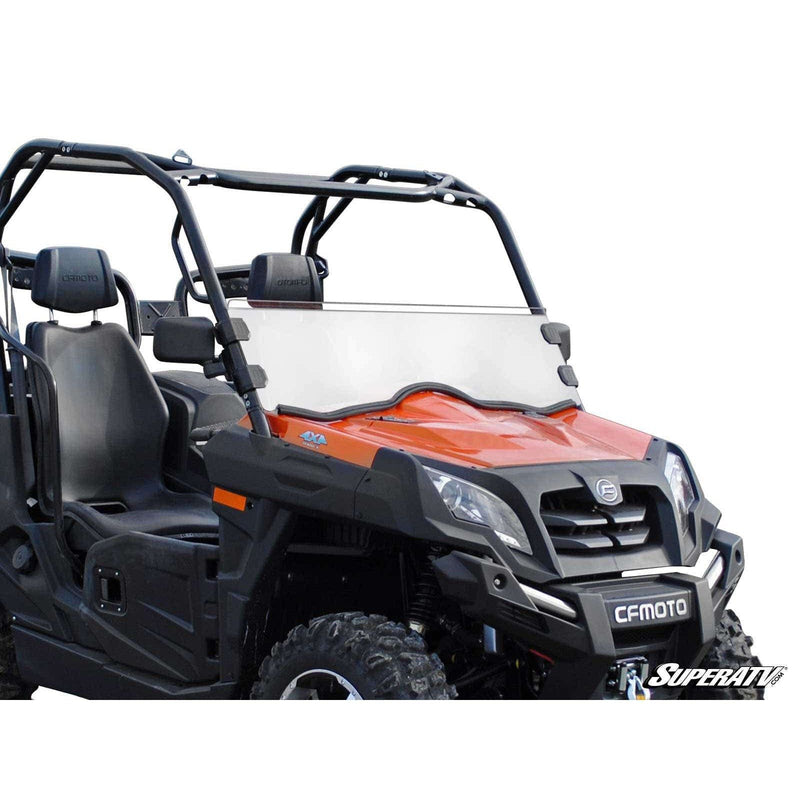 Load image into Gallery viewer, SuperATV CFMOTO UForce 800 Scratch Resistant Half Windshield HWS-CF-UF800-70