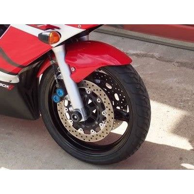 Load image into Gallery viewer, R&G Racing Black Fork Protectors For 1999-2002 Yamaha YZF R6 FP0042BK