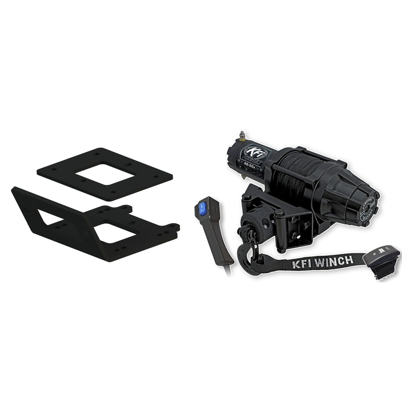 Load image into Gallery viewer, KFI Winch Kit For Yamaha Kodiak 450 4x4 2018-2024