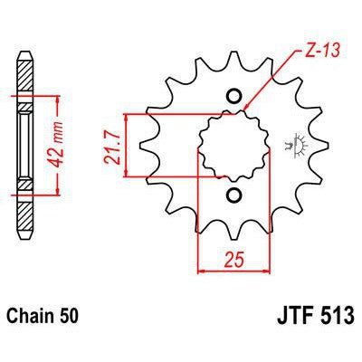 Load image into Gallery viewer, Front & Rear Sprocket Kit for SUZUKI GSX-R750 WT,WV SRAD-USA 96-97 JT Sprockets