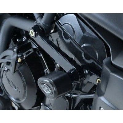 Load image into Gallery viewer, R&G Racing Black Aero Style Crash Protectors For 2011-2013 Triumph Tiger 800