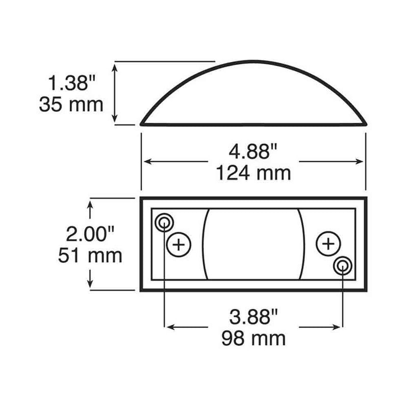Load image into Gallery viewer, Red Clearance / Side Marker Light