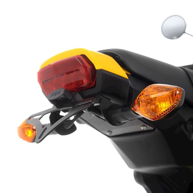 Load image into Gallery viewer, R&G Racing Black Tail Tidy License Plate Holder For 2021-2024 Honda Grom 125
