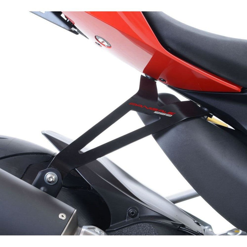 Load image into Gallery viewer, R&G Racing Black Exhaust Hanger For 2016-2019 Ducati 959 Panigale EH0067BK