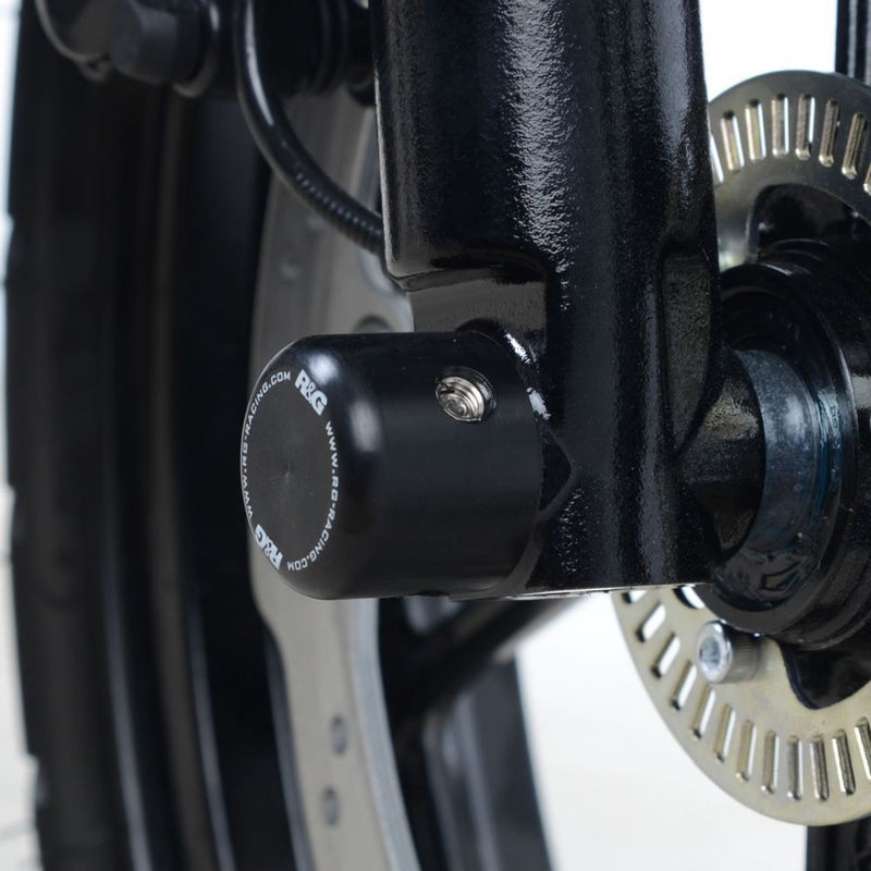 Load image into Gallery viewer, R&G Racing Black Fork Protectors For 2017-2024 Suzuki GSX-R125