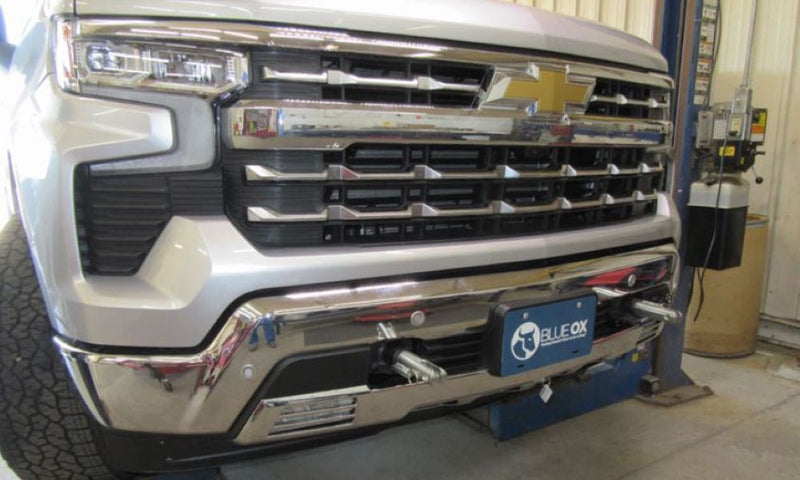 Load image into Gallery viewer, Blue Ox Alpha (8,500 lb) Tow Bar & Baseplate Combo fits Select Chevrolet Silverado 1500 New Style (No Limited) (All Models)