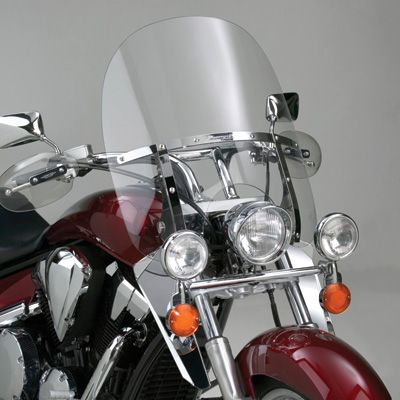 Load image into Gallery viewer, National Cycle SwitchBlade 2 Up Quick Release Windshield With Mount Kit, Straight Forks