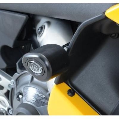 Load image into Gallery viewer, R&G Racing Black Aero Style Crash Protectors CP0376BL