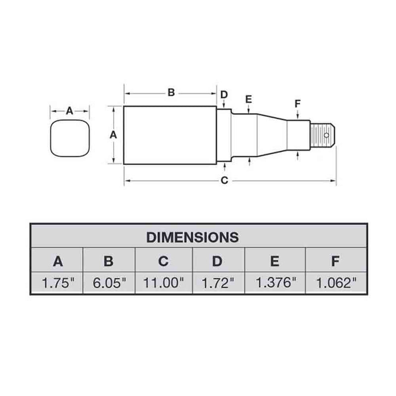 Load image into Gallery viewer, Pair of 5-Bolt On 4-1/2 Inch Hub Assembly - Includes (2) Square Stock 1-3/8 Inch To 1-1/16 Inch Tapered Spindles & Bearings