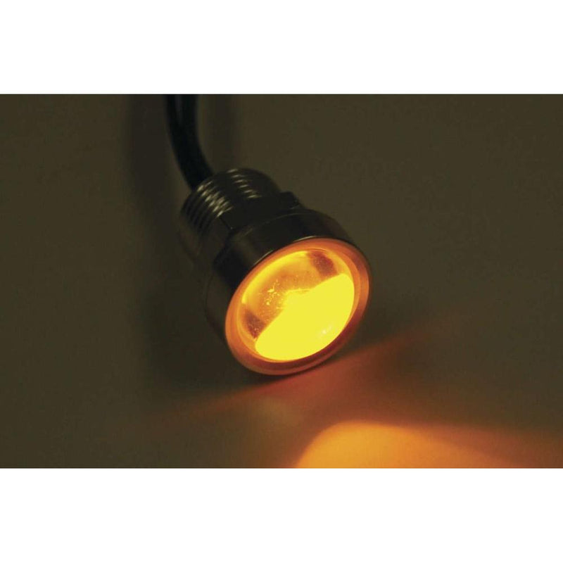 Load image into Gallery viewer, Letric Lighting Royal Flush Mount G2 LED 3-Wire, 9/16", Polished/White/Amber