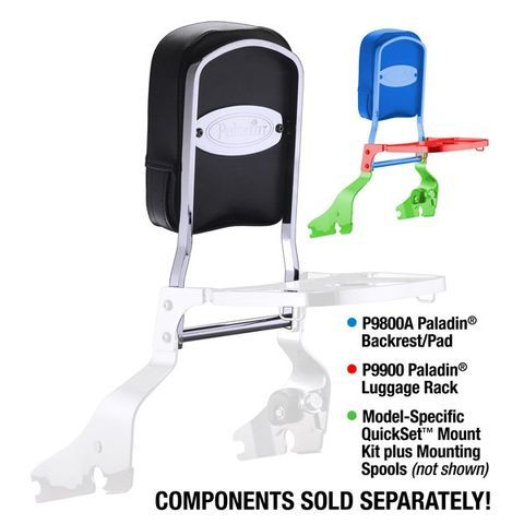 Load image into Gallery viewer, National Cycle Palidin QuickSet Backrest Black P9800A