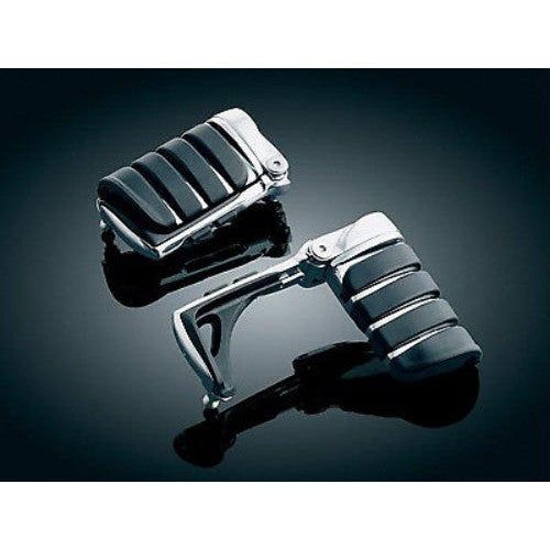Load image into Gallery viewer, KURYAKYN CHRM SWITCHBLADE PEGS W/OUT ADAPTERS FOR HARLEY OEM STOCK PEG MNTS 4446