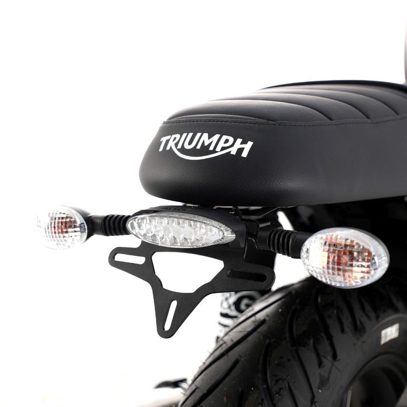 Load image into Gallery viewer, R&G Racing Black Tail Tidy License Plate Holder For 2023-2024 Triumph Speed Twin 900
