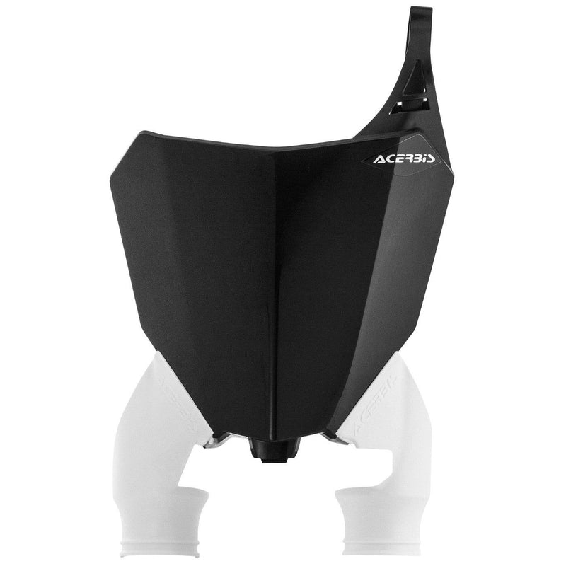 Load image into Gallery viewer, Acerbis Black/White Raptor Front Number Plate for Honda - 2630771007