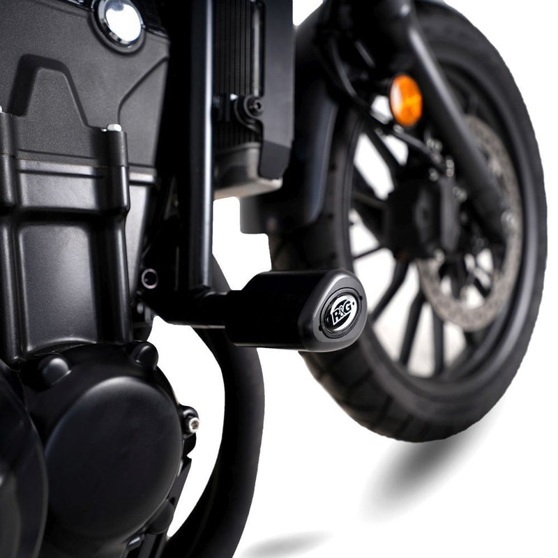 Load image into Gallery viewer, R&G Racing Black Aero Style Crash Protection Bobbins For 2023-2024 Honda CL500