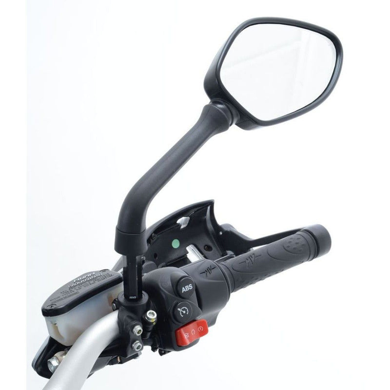 Load image into Gallery viewer, R&G Racing Black Mirror Risers M10 x 1.25 Threaded Mirrors For 2022-2024 CFMoto 800MT Explore