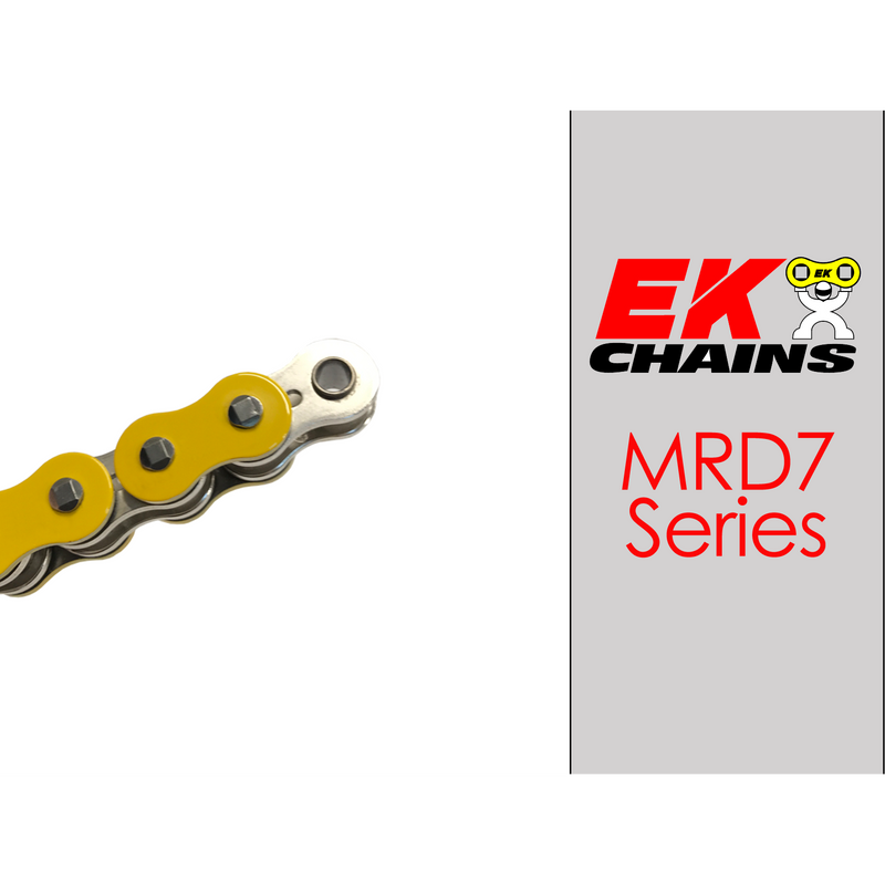 Load image into Gallery viewer, EK 520-MRD7 MX Drive Chain - 120 Links (Specify Color) Clip Master Link
