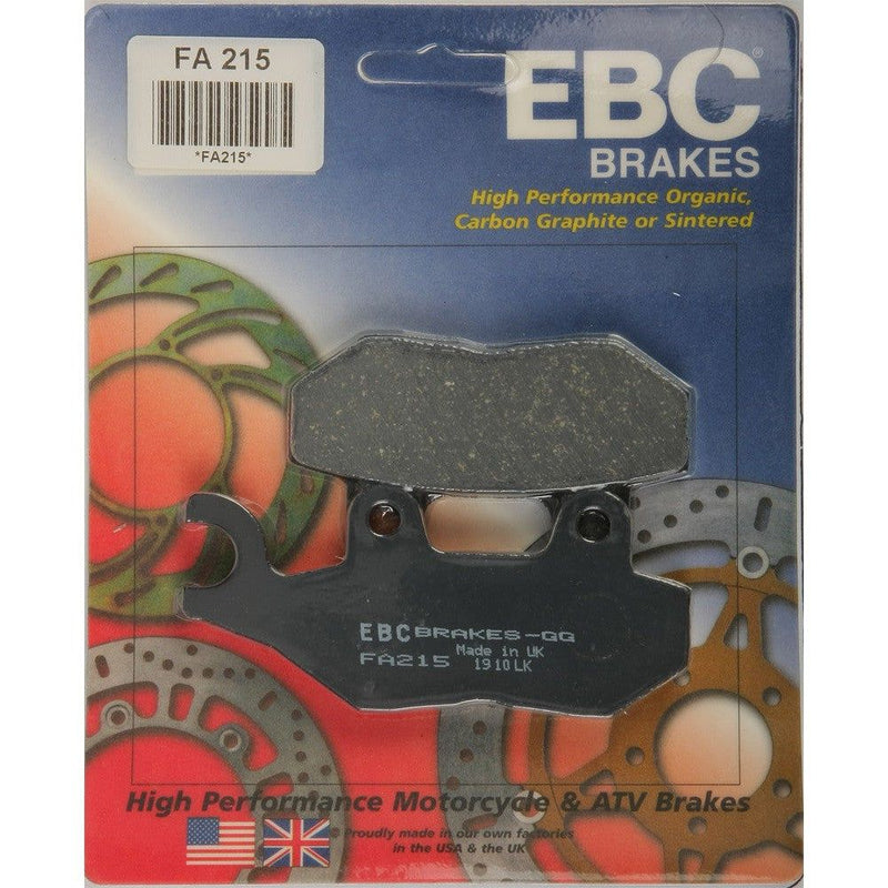 Load image into Gallery viewer, EBC 1 Pair Premium SFA Organic OE Replacement Brake Pads MPN FA215