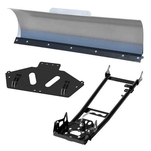 Load image into Gallery viewer, KFI 60" ATV Plow Kit Arctic-Cat 14-17 Wildcat 700 Blade Push Tubes Mid Mount NEW
