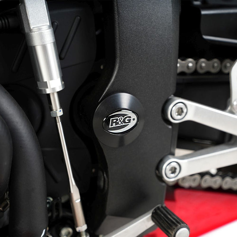 Load image into Gallery viewer, R&G Racing Black Frame Plug For 2009-2024 Honda CBR600RR FI0024BK