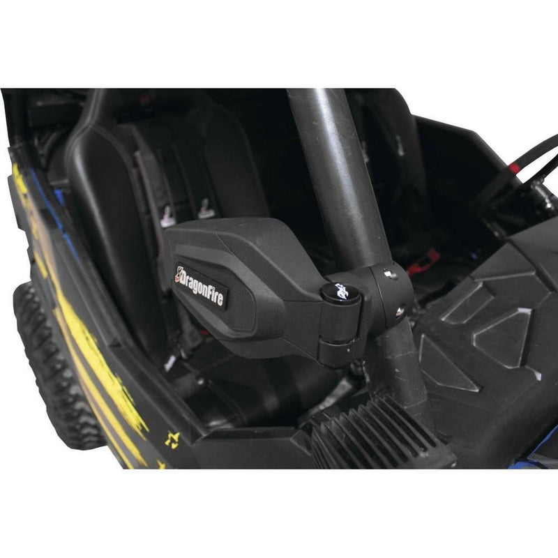Load image into Gallery viewer, DragonFire Racing Slayer UTV Mirrors Black - 04-0813