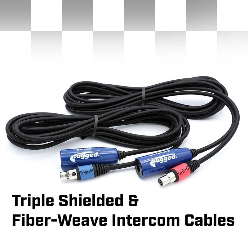 Load image into Gallery viewer, Rugged Radios Offroad Race Kit - Complete RACE SERIES Communication Kit with M1 RACE SERIES Radio and 6100 RACE SERIES Intercom