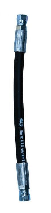 Load image into Gallery viewer, Stillwell Hydraulic Hose - 18" Long, 3/8", #6 FJ Swivel, #6 FJ Swivel
