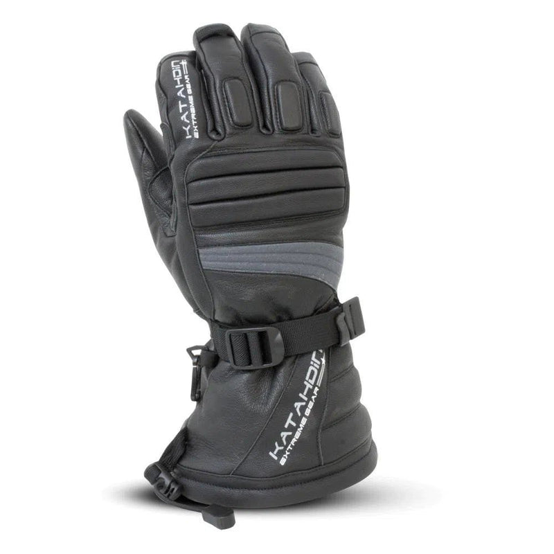 Load image into Gallery viewer, Katahdin Gear Torque Leather Snowmobile Winter Gloves - Pair