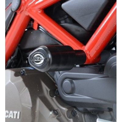 Load image into Gallery viewer, R&G Racing Black Crash Protectors For 2015 Ducati Multistrada 1200