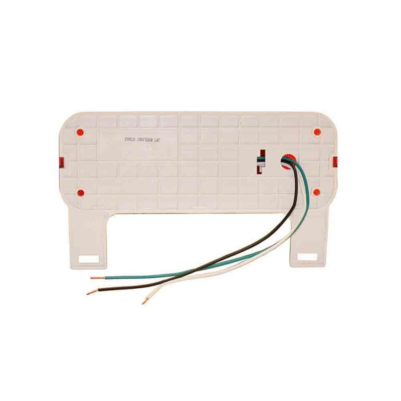 Load image into Gallery viewer, Optronics One L.E.D. Low Profile Combination RV Tail Lights (RVSTLW6061-KIT) Pair - White Base