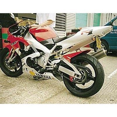 Load image into Gallery viewer, R&G Racing White Classic Style Crash Protectors For 1998-1999 Yamaha YZF R1