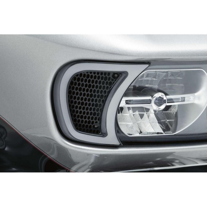 Load image into Gallery viewer, Kuryakyn Tracer Red/Gold Headlight Vent Accents 2947