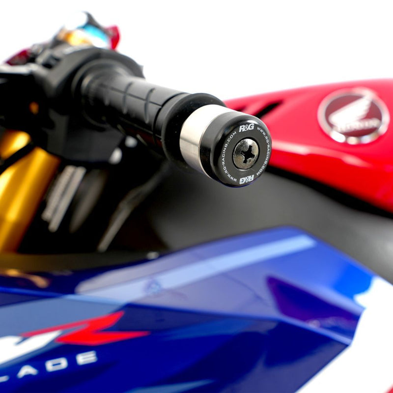 Load image into Gallery viewer, R&G Racing Black Bar End Sliders For 1998?2023 Honda Bros