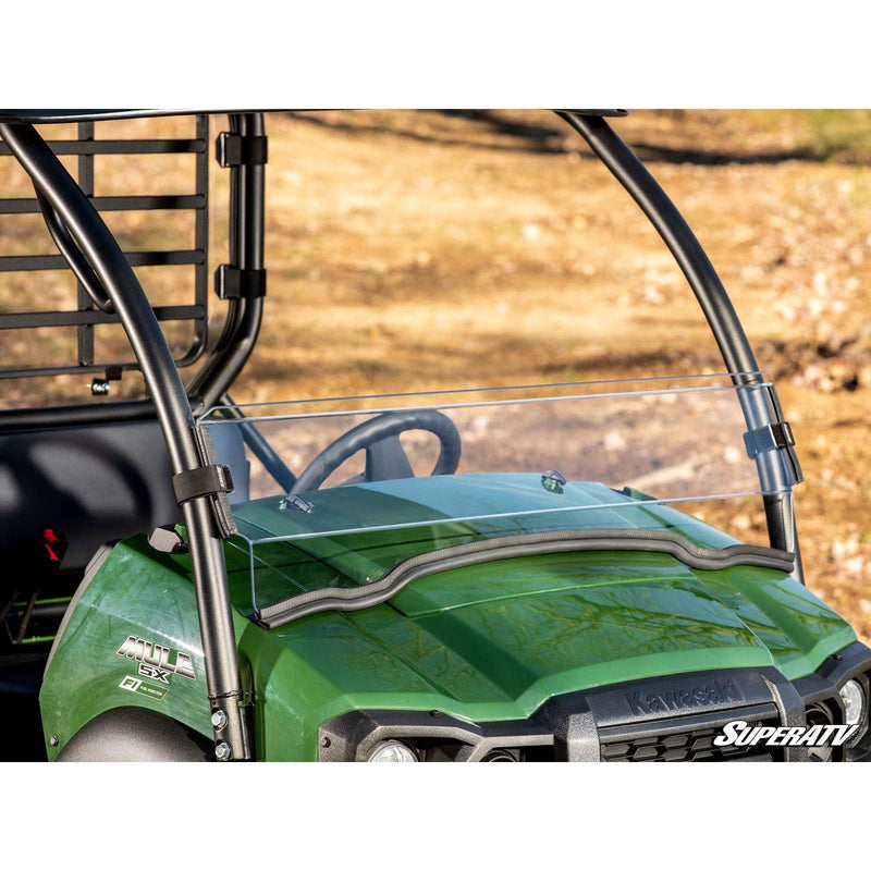 Load image into Gallery viewer, SuperATV Kawasaki Mule SX Half Windshield HWS-K-MULE-SX-75