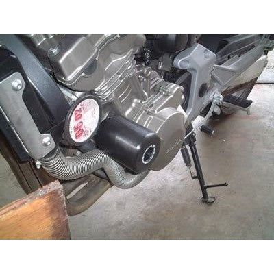 Load image into Gallery viewer, R&G Racing Black Classic Style Crash Protectors For 2002-2008 Honda CB900F 919Hornet