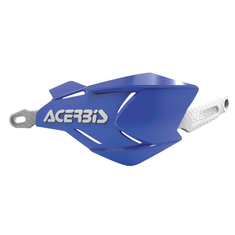 Load image into Gallery viewer, Acerbis Blue/White X-Factory Handguards - 2634661006