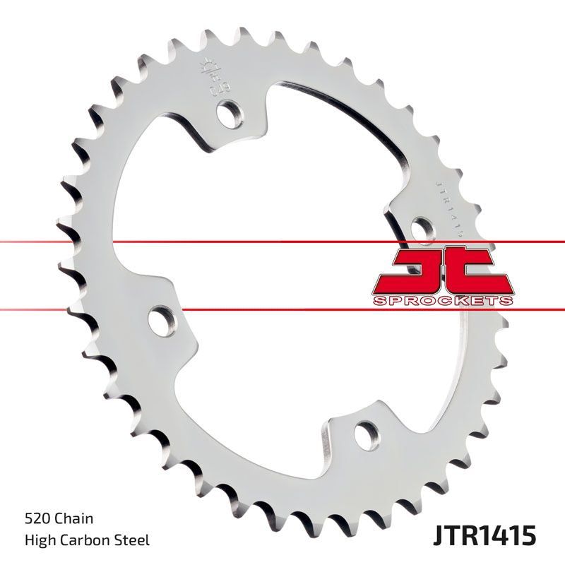 Load image into Gallery viewer, JT Sprockets Rear Steel Sprocket 38 Tooth 38T 520 Chain JTR1415.38