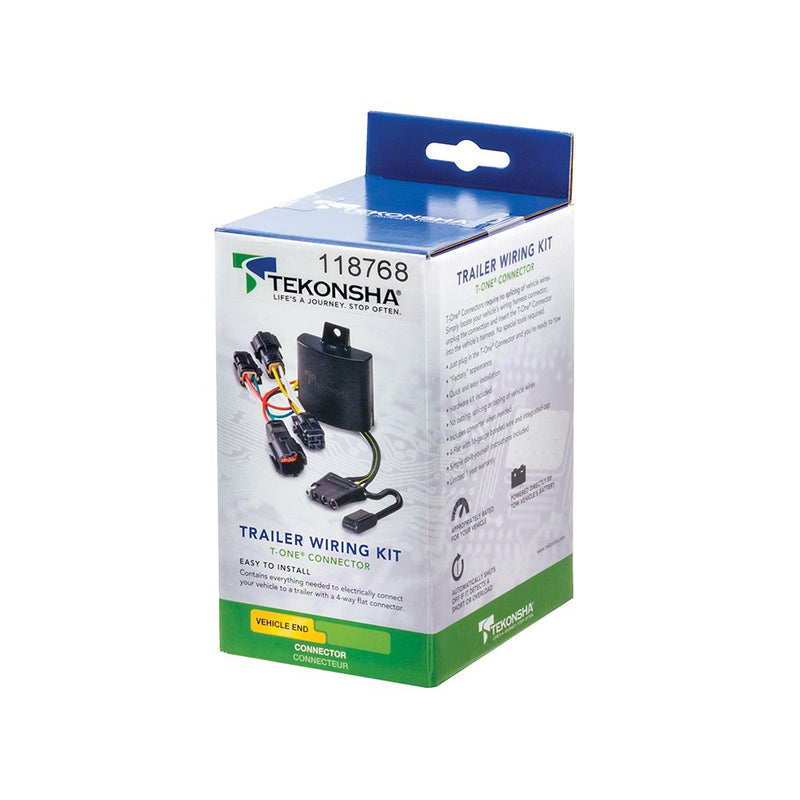 Load image into Gallery viewer, T-One Harness, 4-Way Flat, w/Circuit Protected Module fits Select Subaru WRX