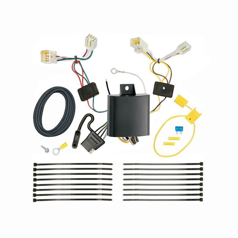 Load image into Gallery viewer, T-One Harness, 4-Way Flat, w/Circuit Protected Module fits Select Subaru WRX