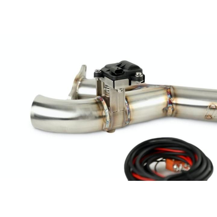 Load image into Gallery viewer, Trinity Racing Stage 5 Side Piece Header Pipe (With Electric Cut Out) TR-4178HP