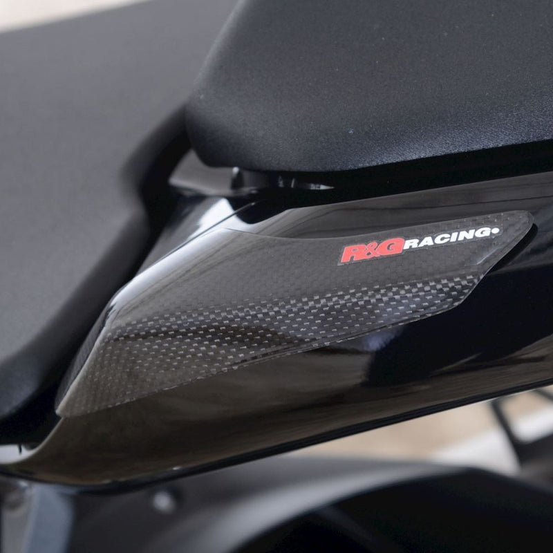 Load image into Gallery viewer, R&G Racing Carbon Fibre Tail Sliders For 2021-2023 Honda CBR1000RR-R Fireblade SP CBR10SPM