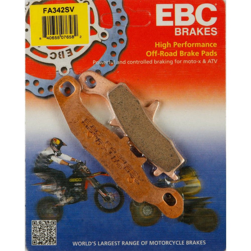Load image into Gallery viewer, EBC 1 Pair SV Series Severe Duty Brake Pads MPN FA342SV