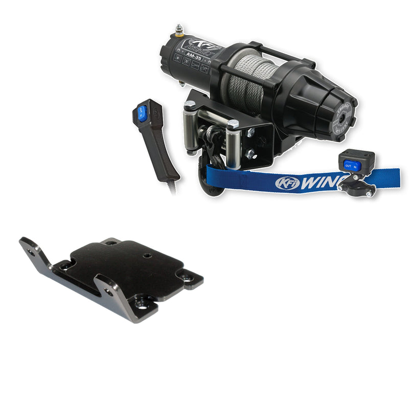 Load image into Gallery viewer, KFI Winch Kit For Yamaha Kodiak 350 4x4 (Canada) 2007-2014