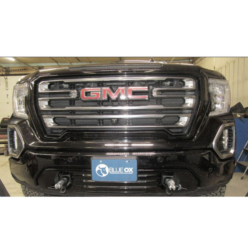 Load image into Gallery viewer, Blue Ox Alpha (8,500 lb) Tow Bar & Baseplate Combo fits Select GMC Pickup 1500 Sierra New Style (All Models) (No AEV Bumper)