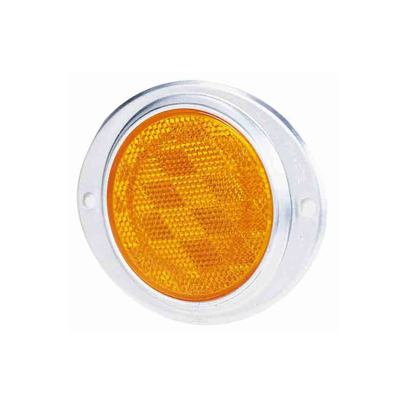 Load image into Gallery viewer, Amber Aluminum Oval Reflector