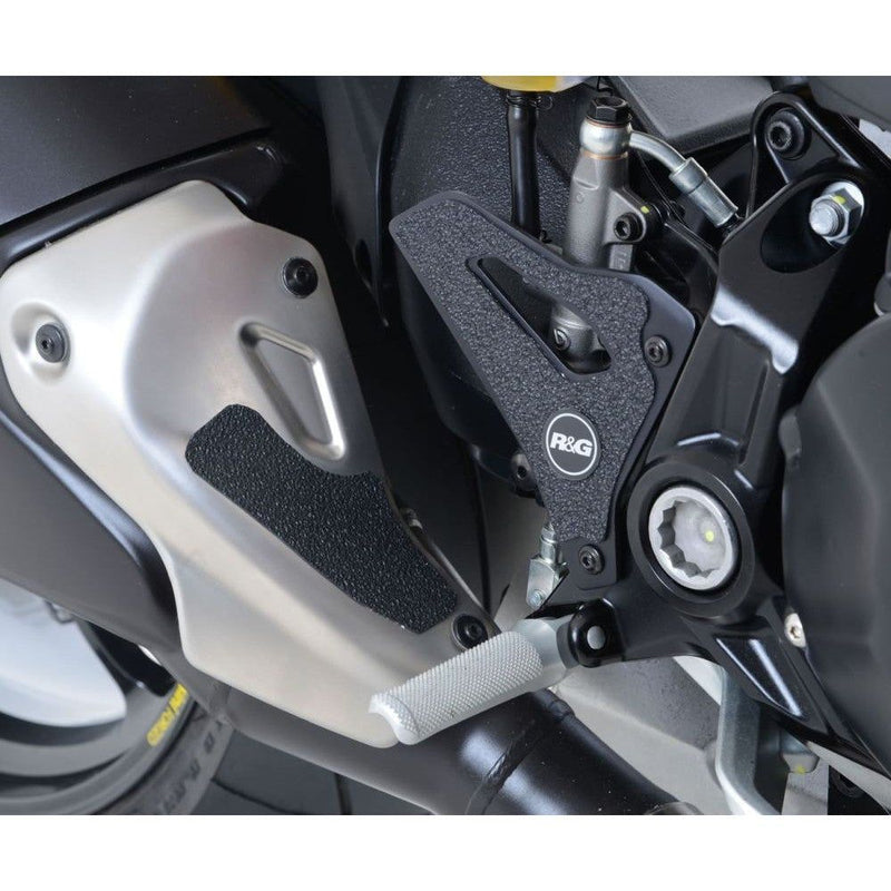 Load image into Gallery viewer, R&G Racing Black Boot Guard Kit For 2016-2019 Ducati Monster 1200 R EZBG207BL