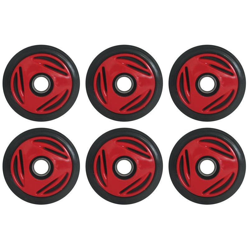 Load image into Gallery viewer, Front & Mid Rail Viper Red Idler Wheels BOMBARDIER/SKI-DOO Summit (all) 99-01